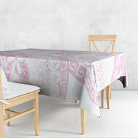 Candy Pink Kuki Airani Tapakau Tablecloth Tribal Anchor Mix Tiare LT7 - Polynesian Pride