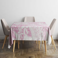 Candy Pink Kuki Airani Tapakau Tablecloth Tribal Anchor Mix Tiare LT7 - Polynesian Pride