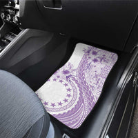 Kia Orana Cook Islands Car Mats Tiare and Stars - Lavender