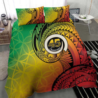 Vanuatu 45th Independence Anniversary Bedding Set Ni-Van Sandroing - Polynesian Pride