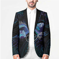 Polynesian Personalized Memorial Blazer Oceanic Infinity Symbol - Until We Meet Again - Polynesian Pride