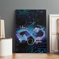 Polynesian Personalized Memorial Canvas Wall Art Oceanic Infinity Symbol - Until We Meet Again - Polynesian Pride