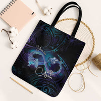 Polynesian Personalized Memorial Tote Bag Oceanic Infinity Symbol - Until We Meet Again - Polynesian Pride
