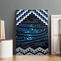 New Zealand Matariki Canvas Wall Art Galaxy Styled Taniko