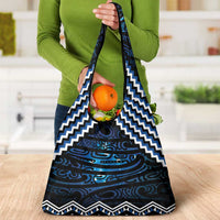 New Zealand Matariki Grocery Bag Galaxy Styled Taniko