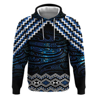 New Zealand Matariki Hoodie Galaxy Styled Taniko