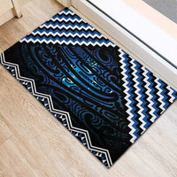New Zealand Matariki Rubber Doormat Galaxy Styled Taniko