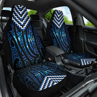 New Zealand Matariki Car Seat Cover Galaxy Poutama Motifs