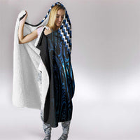 New Zealand Matariki Hooded Blanket Galaxy Poutama Motifs