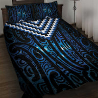 New Zealand Matariki Quilt Bed Set Galaxy Poutama Motifs