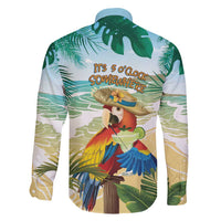 Aloha Hawaii It's 5 o'clock Somewhere Family Matching Mermaid Dress and Hawaiian Shirt - Polynesian Pride