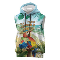 Aloha Hawaii It's 5 o'clock Somewhere Sleeveless Hoodie LT7 Blue - Polynesian Pride