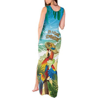 Aloha Hawaii It's 5 o'clock Somewhere Tank Maxi Dress - Polynesian Pride