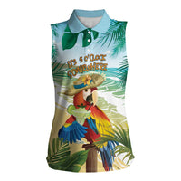Aloha Hawaii It's 5 o'clock Somewhere Women Sleeveless Polo Shirt - Polynesian Pride