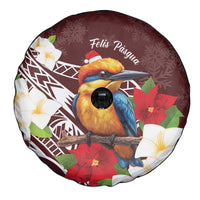 Felis Pasgua Guam Spare Tire Cover Christmas Sihek Kingfisher with Guasali