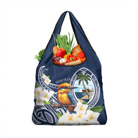 Hafa Adai Guam Grocery Bag Sihek Guam Kingfisher with Guasali