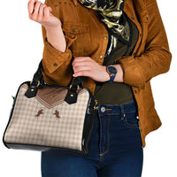 Aloha Hawaii Cowboys Paniolo Shoulder Handbag Beige Palaka - Polynesian Pride