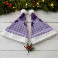 Aloha Hawaii Cowboys Paniolo Christmas Santa Hat Violet Palaka LT7 - Polynesian Pride