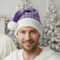 Aloha Hawaii Cowboys Paniolo Christmas Santa Hat Violet Palaka LT7 - Polynesian Pride
