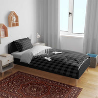 Aloha Hawaii Cowboys Paniolo Bedding Set Black Palaka LT7 - Polynesian Pride