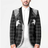 Aloha Hawaii Cowboys Paniolo Blazer Black Palaka - Polynesian Pride
