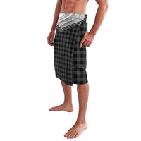 Aloha Hawaii Cowboys Paniolo Lavalava Black Palaka - Polynesian Pride