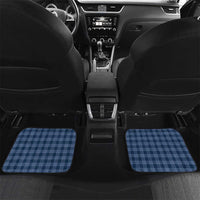 Aloha Hawaii Cowboys Paniolo Car Mats Navy Blue Palaka LT7 Set 2pcs - Back Navy - Polynesian Pride