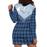 Aloha Hawaii Cowboys Paniolo Hoodie Dress Navy Blue Palaka LT7 - Polynesian Pride