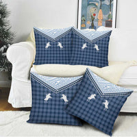 Aloha Hawaii Cowboys Paniolo Pillow Cover Navy Blue Palaka LT7 - Polynesian Pride