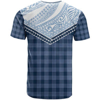 Aloha Hawaii Cowboys Paniolo T Shirt Navy Blue Palaka - Polynesian Pride