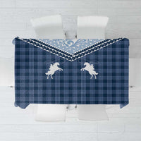 Aloha Hawaii Cowboys Paniolo Tablecloth Navy Blue Palaka LT7 Navy - Polynesian Pride