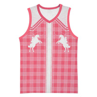 Aloha Hawaii Cowboys Paniolo Basketball Jersey Rose Palaka - Polynesian Pride