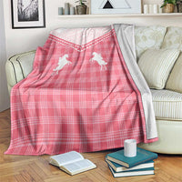 Aloha Hawaii Cowboys Paniolo Blanket Rose Palaka LT7 Pink - Polynesian Pride