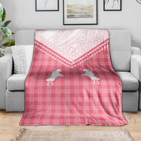 Aloha Hawaii Cowboys Paniolo Blanket Rose Palaka LT7 - Polynesian Pride