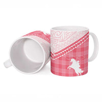 Aloha Hawaii Cowboys Paniolo Ceramic Mug Rose Palaka LT7 - Polynesian Pride