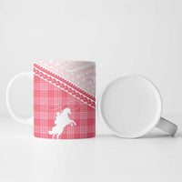 Aloha Hawaii Cowboys Paniolo Ceramic Mug Rose Palaka LT7 - Polynesian Pride