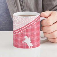 Aloha Hawaii Cowboys Paniolo Ceramic Mug Rose Palaka LT7 - Polynesian Pride