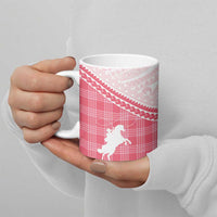 Aloha Hawaii Cowboys Paniolo Ceramic Mug Rose Palaka LT7 - Polynesian Pride