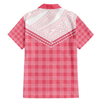 Aloha Hawaii Cowboys Paniolo Family Matching Summer Maxi Dress and Hawaiian Shirt Rose Palaka LT7 - Polynesian Pride
