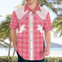 Aloha Hawaii Cowboys Paniolo Hawaiian Shirt Rose Palaka LT7 - Polynesian Pride