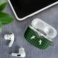 Aloha Hawaii Cowboys Paniolo AirPods Case Forest Green Palaka - Polynesian Pride