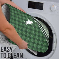Aloha Hawaii Cowboys Paniolo Bathroom Set Forest Green Palaka LT7 - Polynesian Pride