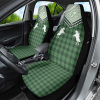 Aloha Hawaii Cowboys Paniolo Car Seat Cover Forest Green Palaka LT7 - Polynesian Pride