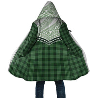 Aloha Hawaii Cowboys Paniolo Cloak Forest Green Palaka LT7 Unisex Dark Green - Polynesian Pride
