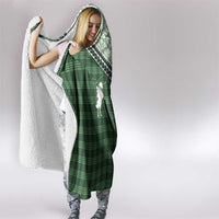 Aloha Hawaii Cowboys Paniolo Hooded Blanket Forest Green Palaka LT7 - Polynesian Pride