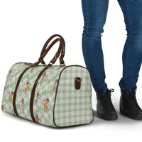 Mint Palaka Hula Girls Seamless Hawaii Aloha Travel Bag - Polynesian Pride
