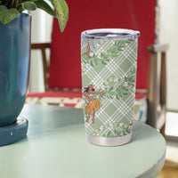 Mint Palaka Hula Girls Seamless Hawaii Aloha Tumbler Cup LT7 - Polynesian Pride