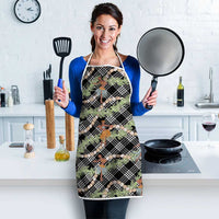 Sable Palaka Hula Girls Seamless Hawaii Aloha Apron - Polynesian Pride