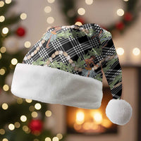 Sable Palaka Hula Girls Seamless Hawaii Aloha Christmas Santa Hat LT7 Without Fur Black - Polynesian Pride