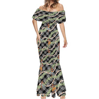 Sable Palaka Hula Girls Seamless Hawaii Aloha Mermaid Dress - Polynesian Pride